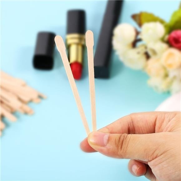 500 Pieces🦋🌈🍓 Brow Wax Sticks Small Wax Spatulas Applicator🎀 - Picture 6 of 7